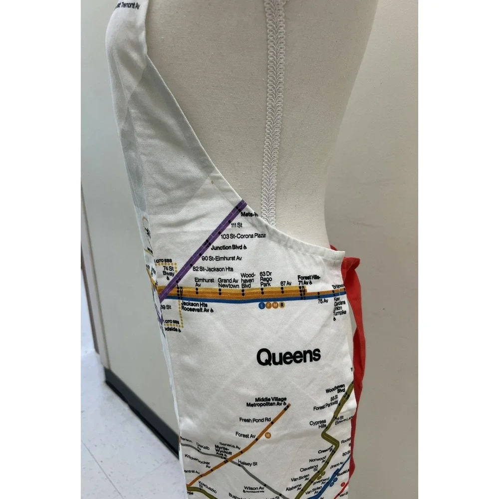 New‎ York City Subway Map APRON NWOT